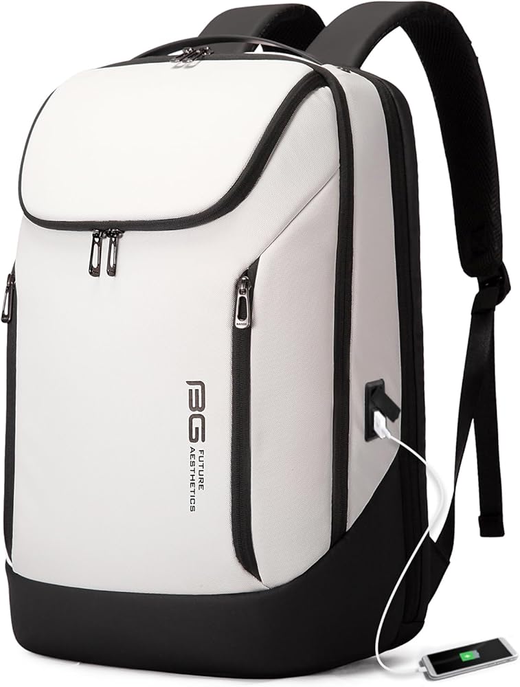 Waterproof Business Backpack 15.6 Laptop USB Port Durable Travel