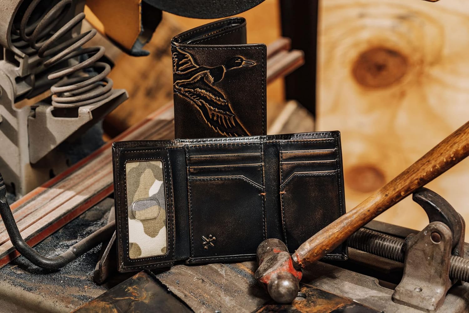 House of Jack DEER Trifold Wallet | Full Grain Leather - Saiyora&Zubaid