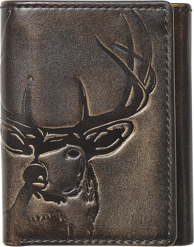 House of Jack DEER Trifold Wallet | Full Grain Leather - Saiyora&Zubaid