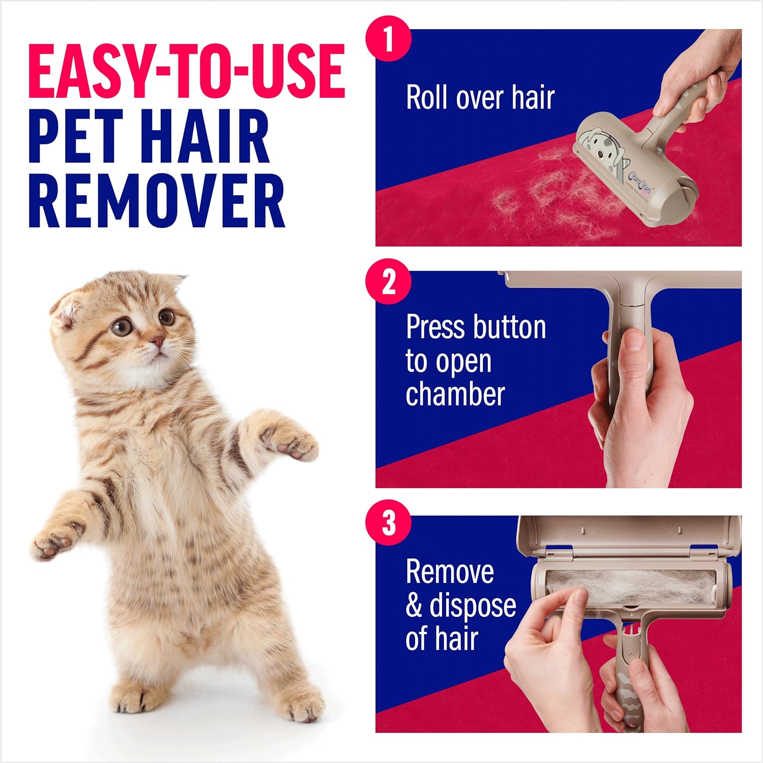 Pet Hair Remover - Limited Dog, Cat Edition - Saiyora&Zubaid