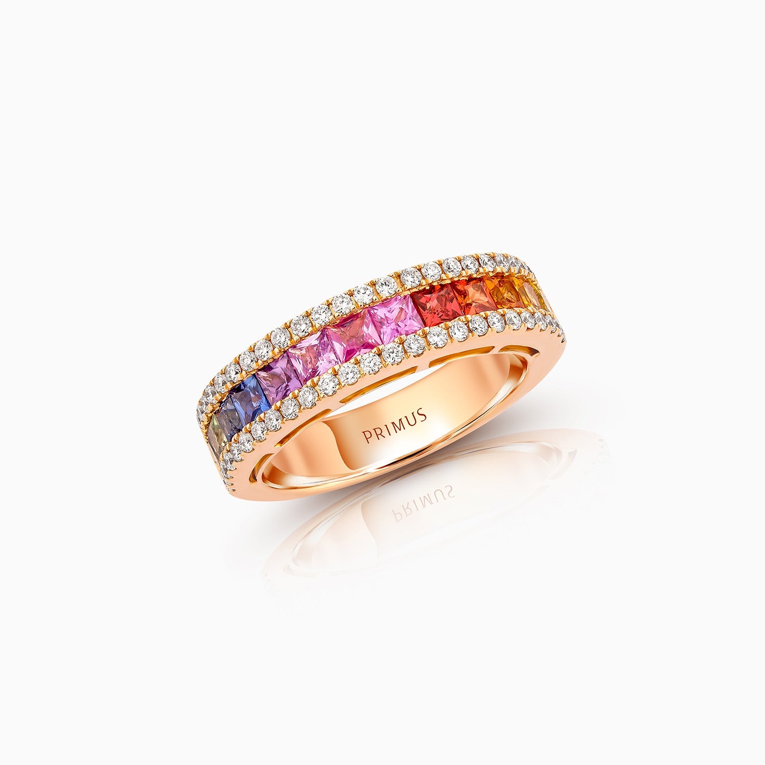 PRIMUS RAINBOW DIAMOND RING - Saiyora&Zubaid