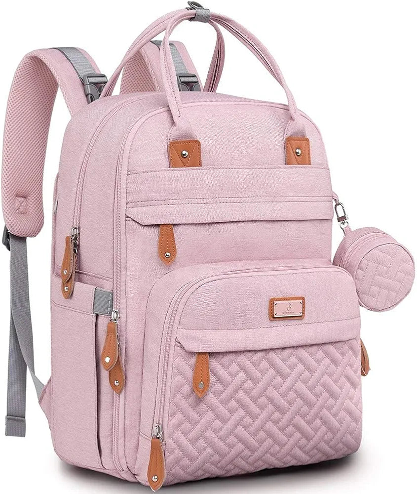 Ultimate Extra Large Diaper Bag Backpack - Expandable, Unisex, Travel Essential - Saiyora&Zubaid